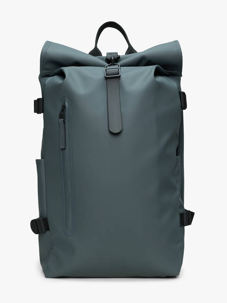 Rolltop Rucksack Large - Sac à Dos Rains Bleu city 14590