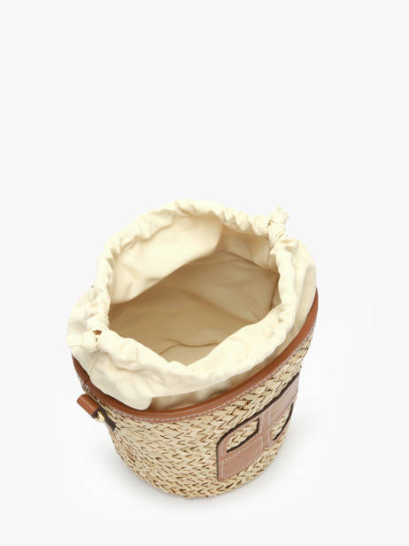Sac Bandoulière Paille Nat et nin Beige paille PL vue secondaire 3