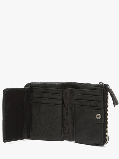 Porte-monnaie Cuir Biba Noir wallet KAT2L vue secondaire 2