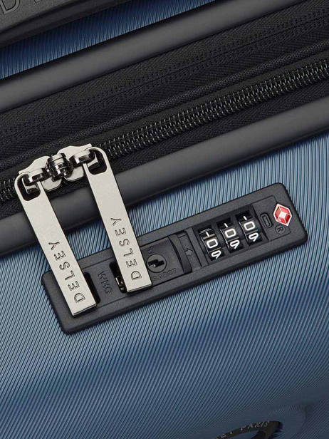 Valise Cabine Delsey Bleu air armour 800 vue secondaire 1