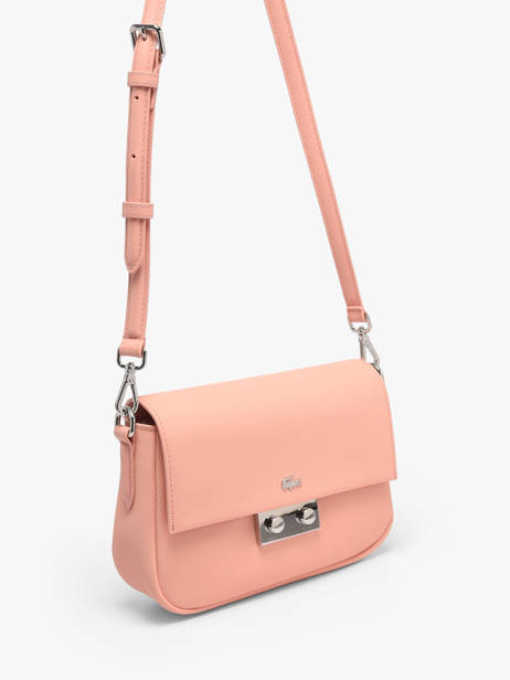 Sac Bandoulière Daily City Lacoste Rose daily city NF4757DZ vue secondaire 2