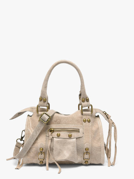 Sac Porté Main Spazzolato Cuir Milano Beige spazzolato SP24093