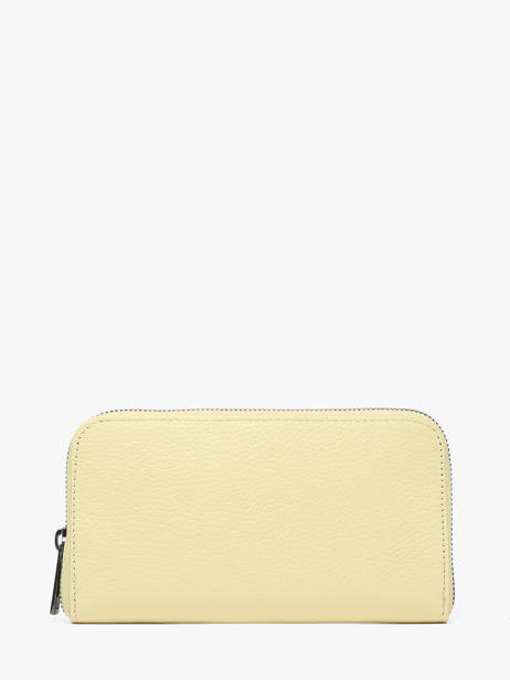 Portefeuille Caviar Cuir Milano Jaune caviar CA19043