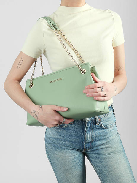 Sac Porté épaule Rhea Re Valentino Vert rhea re VBS9OA13 vue secondaire 1