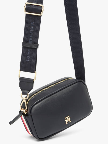 Sac Bandoulière Th Logotape Tommy hilfiger Bleu th logotape AW18741 vue secondaire 2