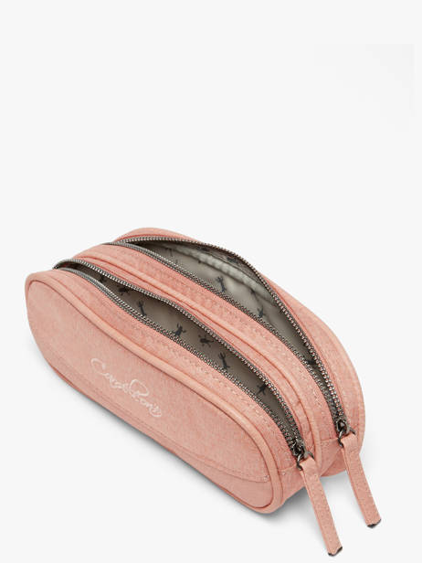 Trousse 2 Compartiments Vintage Color Cameleon Rose vintage color - VIC-TROU vue secondaire 1