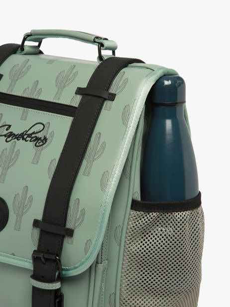 Sac à Dos Vintage North 2 Compartiments Cameleon Vert vintage north SD39 vue secondaire 6
