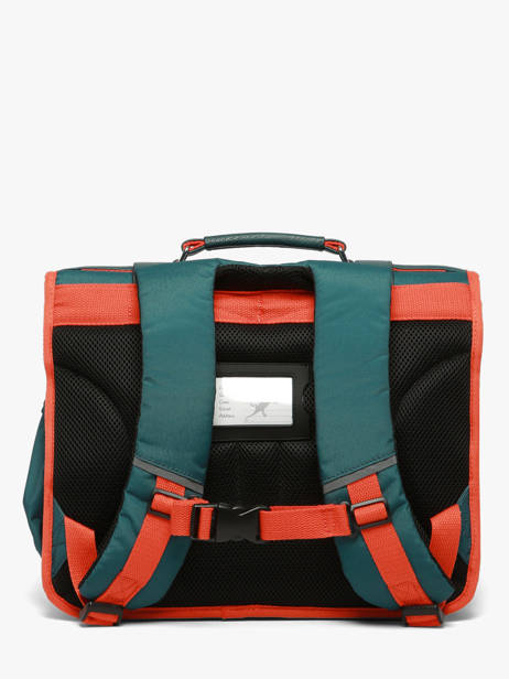 Cartable 2 Compartiments Vintage Urban Cameleon Bleu vintage urban CA38 vue secondaire 5
