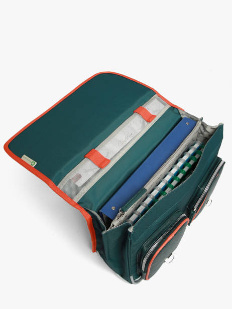 Cartable 2 Compartiments Vintage Urban Cameleon Bleu vintage urban CA38 vue secondaire 4