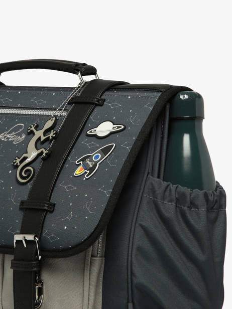 Cartable 3 Compartiments Vintage Urban Cameleon Gris vintage urban CA41 vue secondaire 6