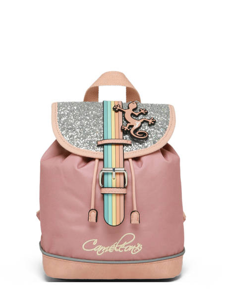 Sac à Dos 1 Compartiment Vintage Fantasy Cameleon Rose vintage fantasy SD25 vue secondaire 6