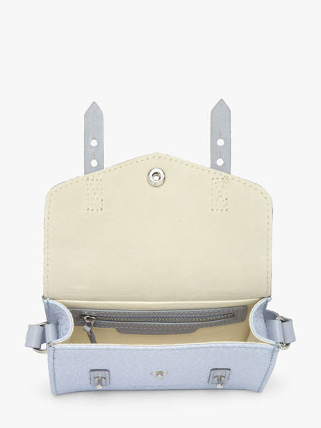 Sac Le Mini Indispensable Lavande Cuir Paul marius Bleu lavande MINILAV vue secondaire 2