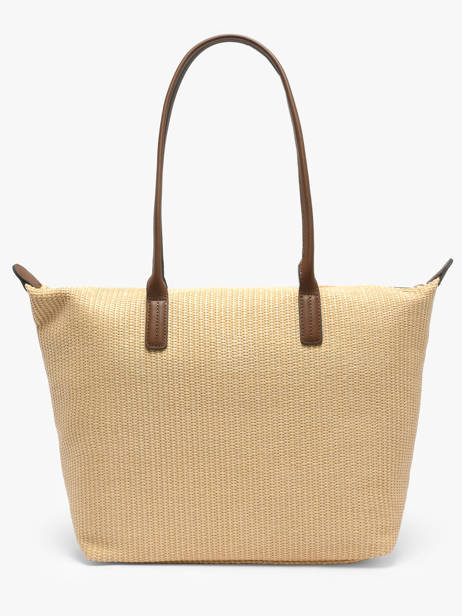 Sac Porté épaule Popette Polyurethane Tommy hilfiger Beige popette AW18528 vue secondaire 3