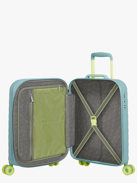 Valise Cabine Extensible American tourister Bleu neovibe 159930 vue secondaire 3
