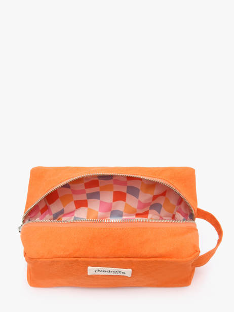 La Trousse Tournelles Xl Coton Recyclé Rivedroite Orange timeless TOURXTIM vue secondaire 1