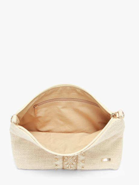 Sac Bandoulière Bandol Coton Les tropeziennes Beige bandol TZ02 vue secondaire 3
