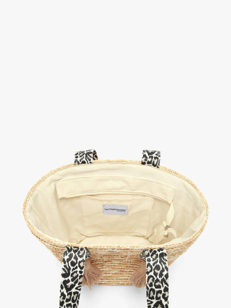 Sac Porté épaule Ile Du Levant Paille Les tropeziennes Beige ile du levant TZ02 vue secondaire 3