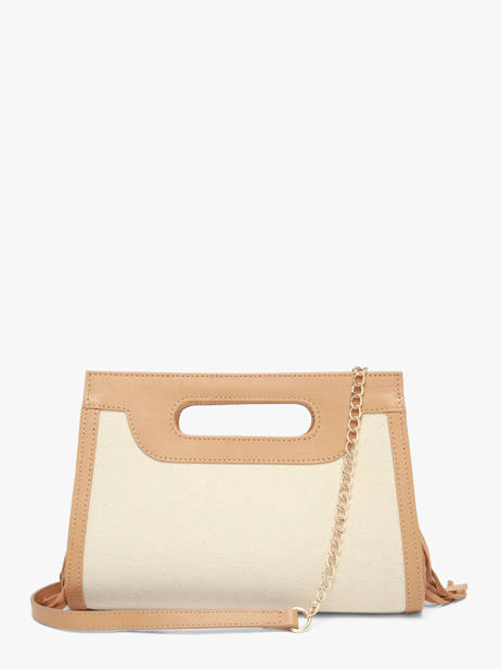 Sac Bandoulière Antibes Coton Les tropeziennes Beige antibes TZ02 vue secondaire 4