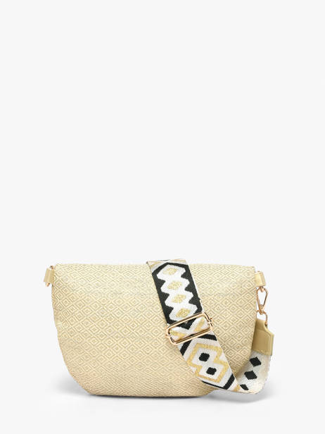 Sac Banane Miniprix Or sangle Z1009 vue secondaire 2