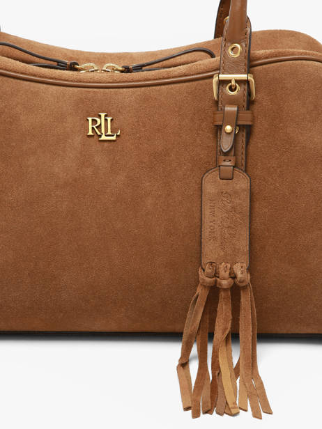 Sac Porté épaule Dryden Lauren ralph lauren Marron dryden 31P11777 vue secondaire 2