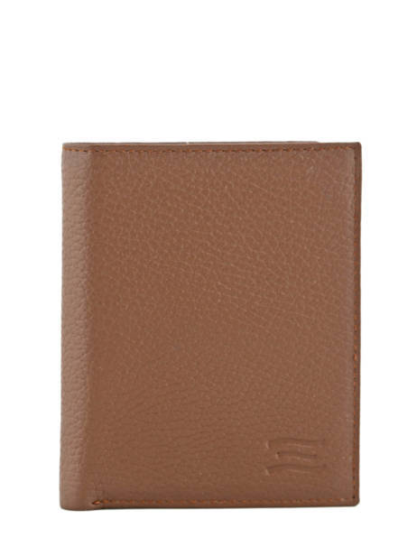 Portefeuille Cuir Crinkles Marron caviar 14089