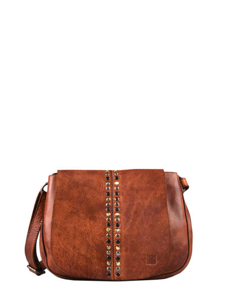 Sac Bandoulière Heritage Cuir Biba Marron heritage HAK2L
