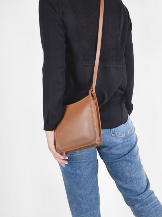 Longchamp Le foulonné Sacs porté travers Marron